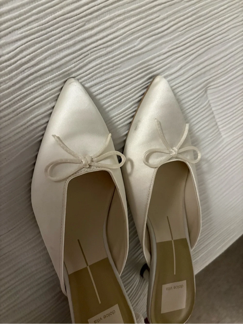 Dolce Vita Cleo Pointed Toe Kitten Heel Mule
